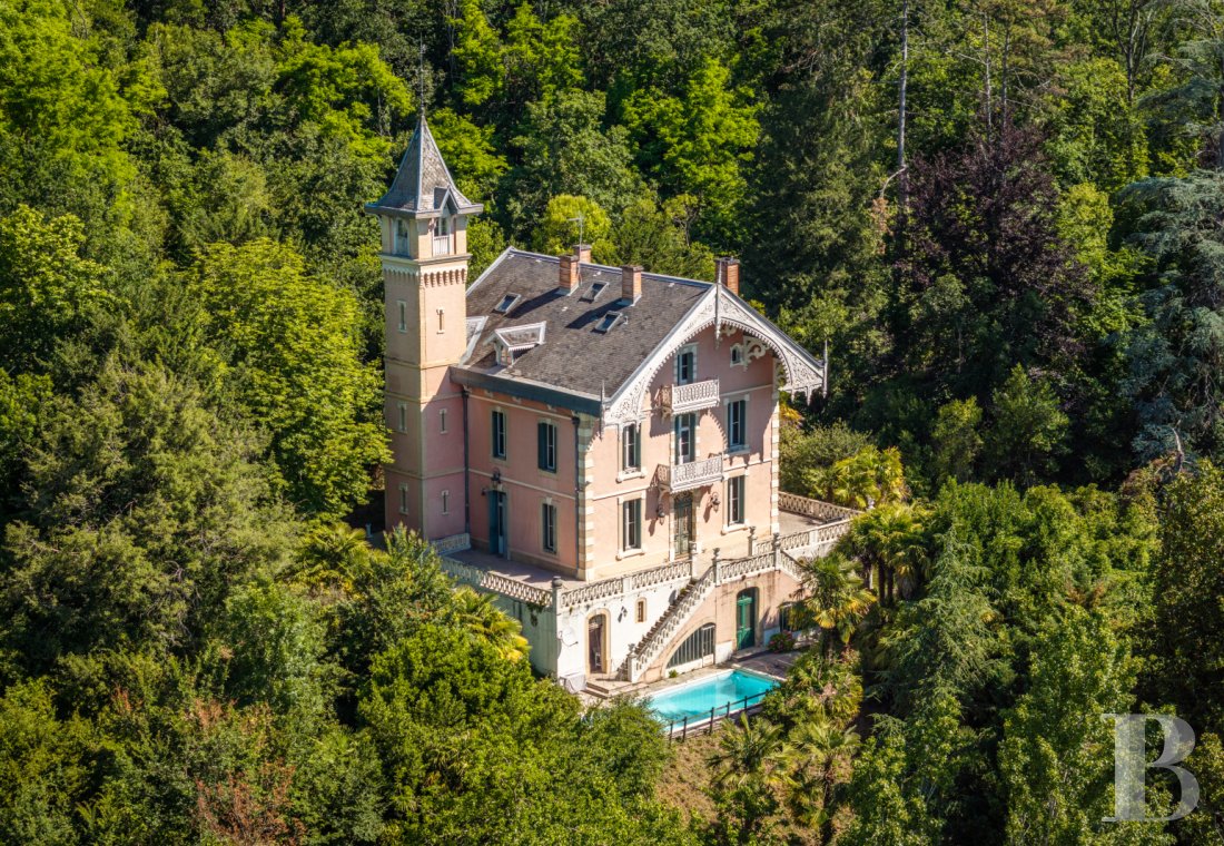 Mansion houses for sale - midi-pyrenees - À une demi-heure de Montauban, une folie du 19e s,  son parc de 2 ha et sa maison indépendante