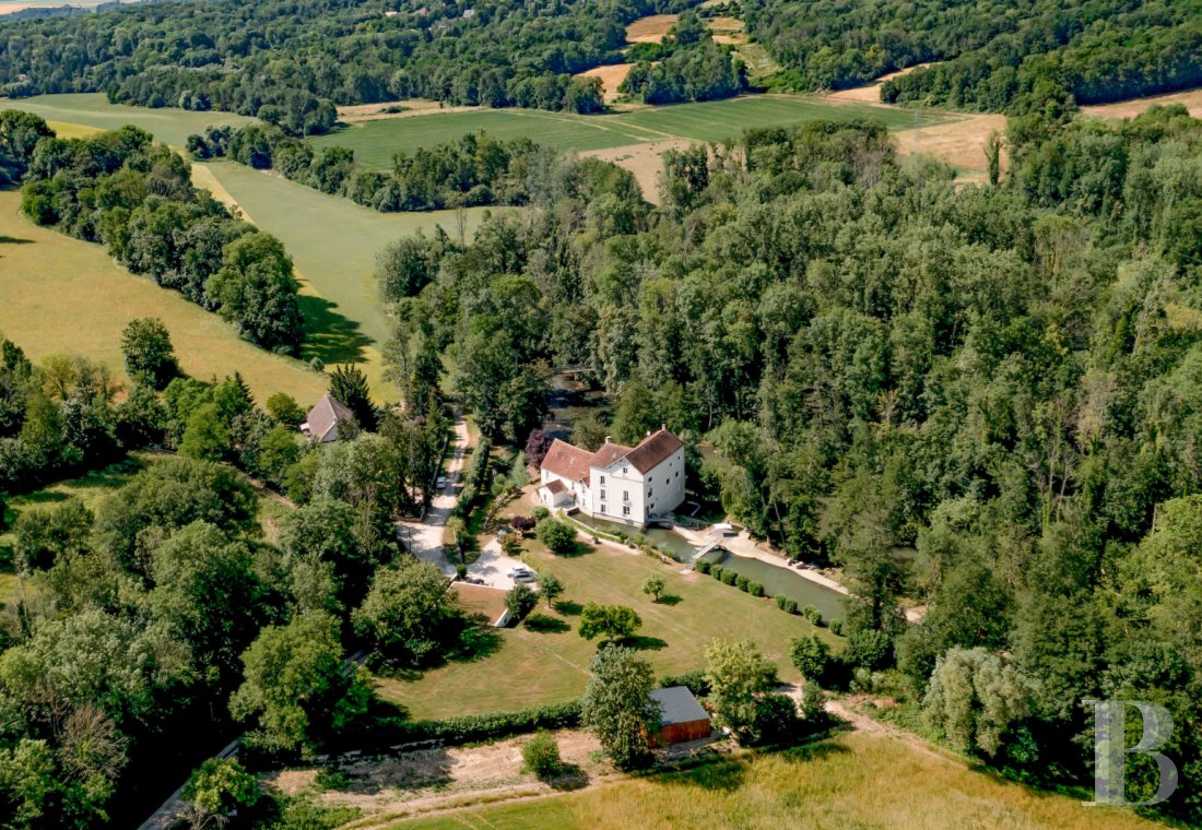 Mills for sale - ile-de-france - A renovated and functioning 14th century water mill on 2 hectares of land, less than 50 km from Paris, in the Grand Morin natural area