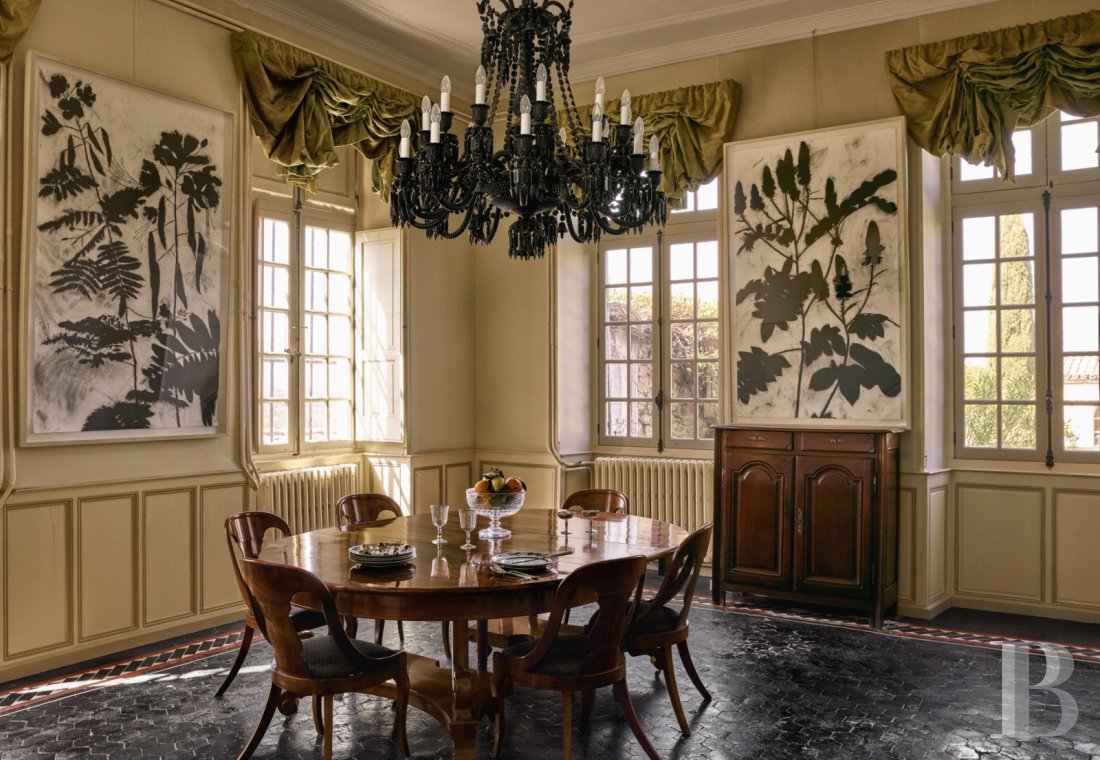 Dans le Vaucluse, à Ménerbes, un hôtel particulier du 17e siècle aux accents italiens - photo  n°12