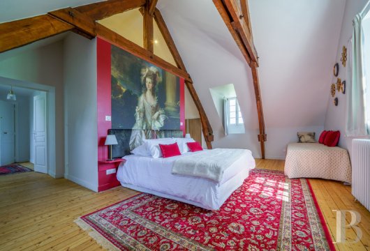 En Indre-et-Loire, au sud-est de Tours, un château du 19e siècle bâti sur des vestiges du Moyen Âge - photo  n°12