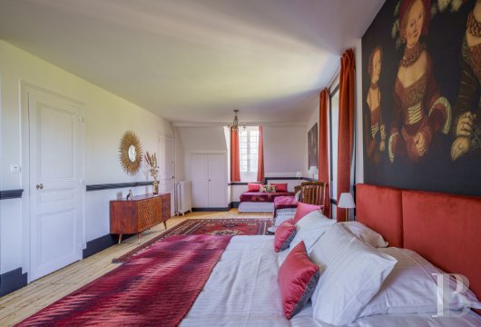 En Indre-et-Loire, au sud-est de Tours, un château du 19e siècle bâti sur des vestiges du Moyen Âge - photo  n°13