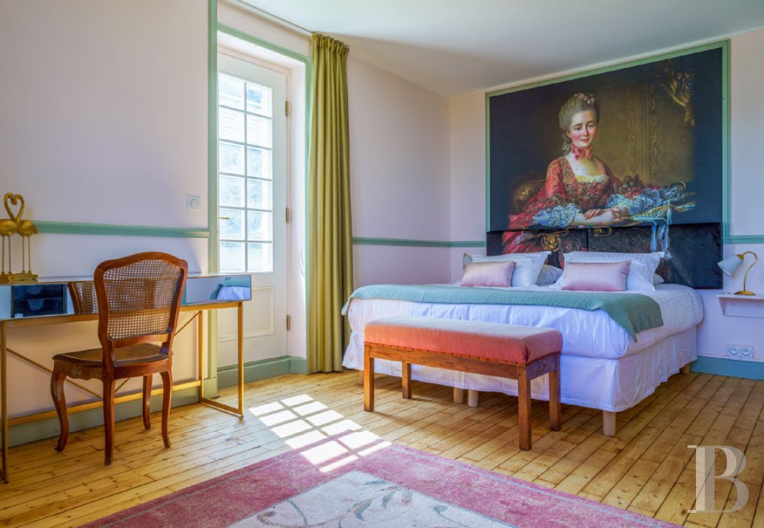 En Indre-et-Loire, au sud-est de Tours, un château du 19e siècle bâti sur des vestiges du Moyen Âge - photo  n°15