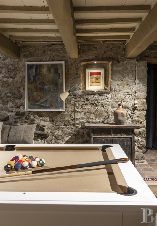 En Toscane, entre Arezzo et Cortona, une ancienne maison paysanne en plein ciel  - photo  n°32