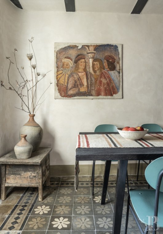 En Toscane, entre Arezzo et Cortona, une ancienne maison paysanne en plein ciel  - photo  n°10
