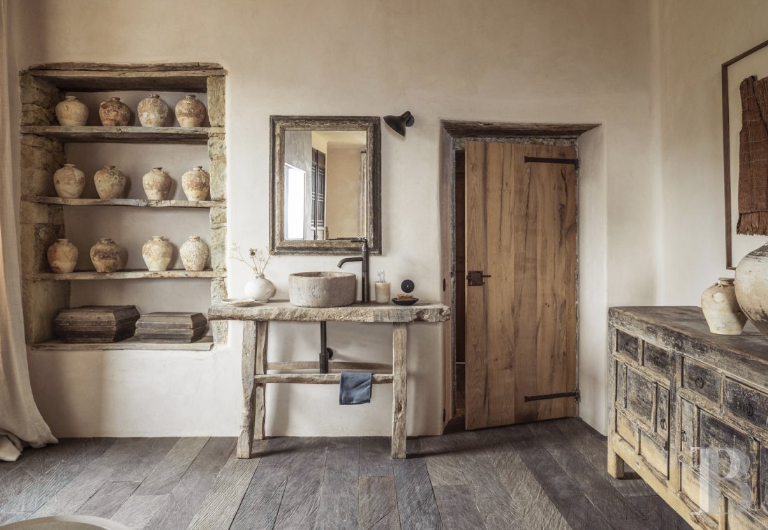 En Toscane, entre Arezzo et Cortona, une ancienne maison paysanne en plein ciel  - photo  n°20